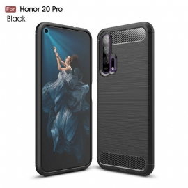 Θήκη Honor 20 Pro Βουρτσισμένη Ίνα Άνθρακα