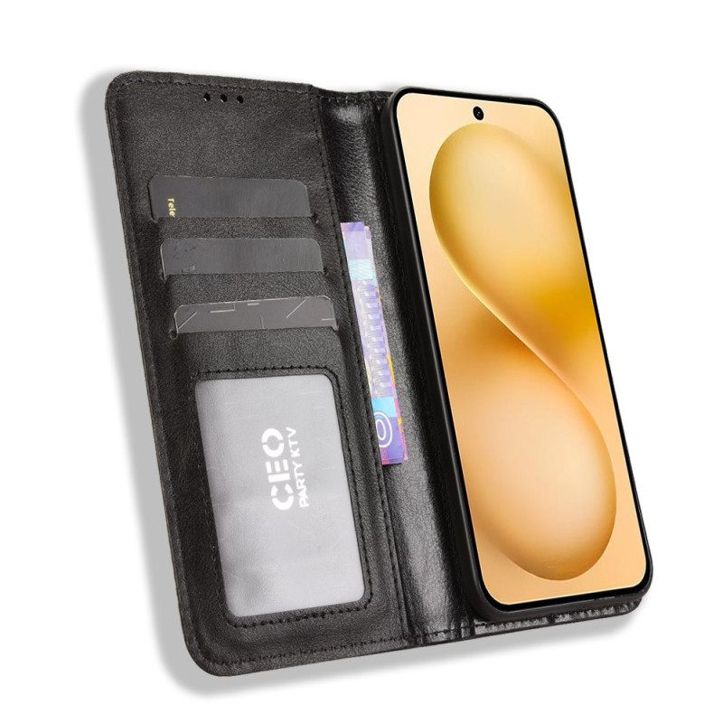 Δερματινη Θηκη Vivo X200 Fe Vintage Περίγραμμα