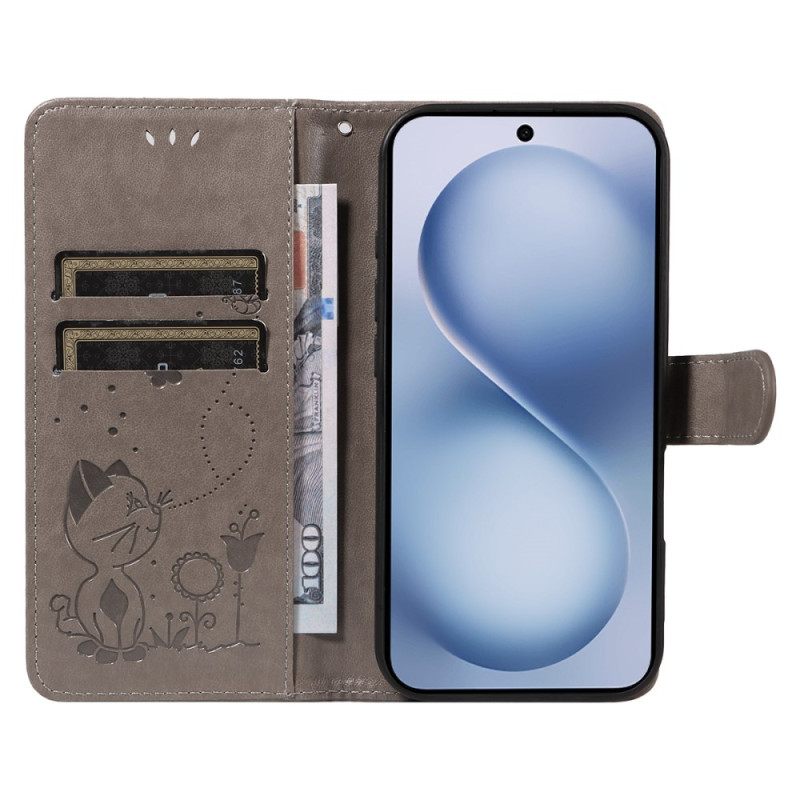 Θηκη Κινητου Vivo X200 Fe Θήκες Κινητών Γάτα Και Μέλισσα