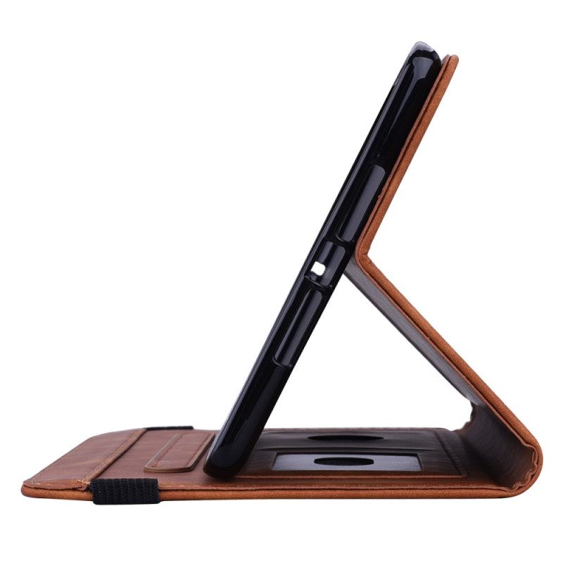 Δερμάτινη Θήκη Κινητού Samsung Galaxy Tab S11 Ultra Θήκες Κινητών Μάνταλα Με Εφέ Σουέτ