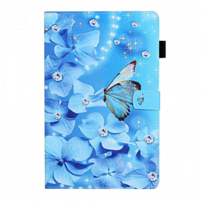Κάλυμμα Samsung Galaxy Tab A7 Διαμαντένιες Πεταλούδες