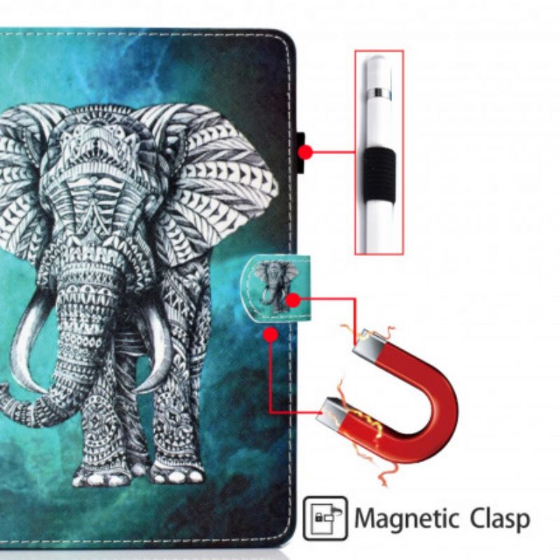 Κάλυμμα Samsung Galaxy Tab A7 Φυλετικός Ελέφαντας