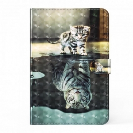Κάλυμμα Samsung Galaxy Tab A7 Το Όνειρο Της Γάτας Με Ελαφριά Κηλίδα