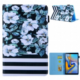 Θήκη Flip Samsung Galaxy Tab A7 (2020 Design Flowers