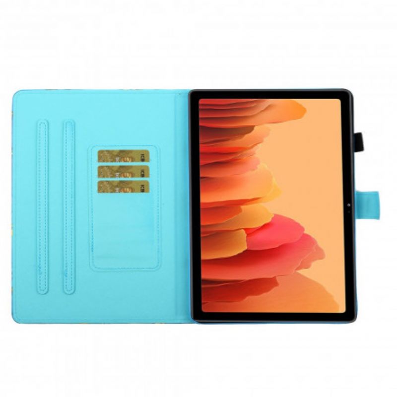 Θήκη Flip Samsung Galaxy Tab A7 Young Girl Art