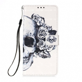 Κάλυμμα Huawei P Smart 2020 Floral Skull