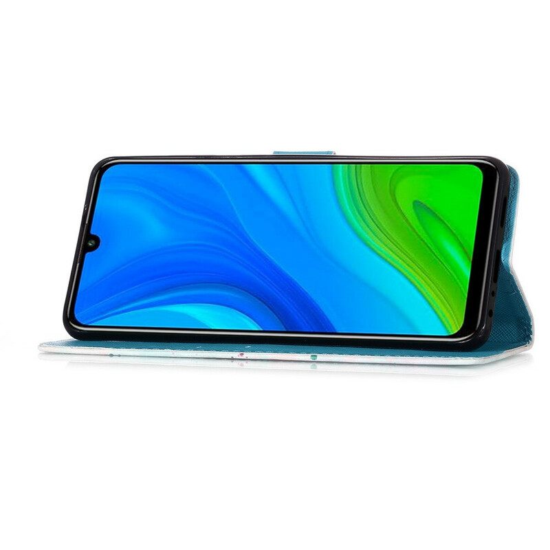 Κάλυμμα Huawei P Smart 2020 με κορδονι Miss Strappy Owl