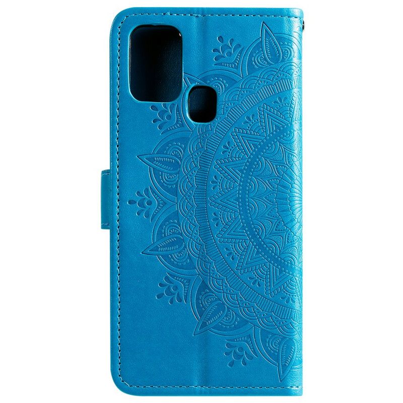 Θήκη Flip Huawei P Smart 2020 Sun Mandala