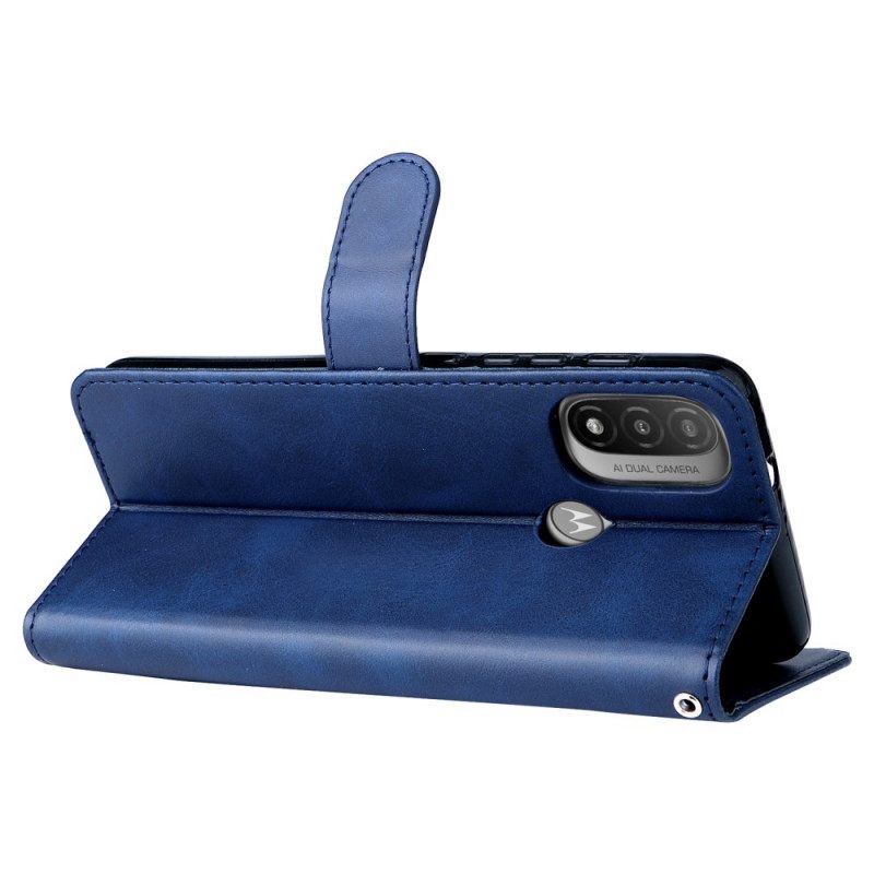 δερματινη θηκη Moto E40 / E30 / E20 Vintage Πορτοφόλι