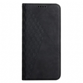 θηκη κινητου Moto E40 / E30 / E20 Θήκη Flip Εφέ Geo Leather