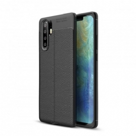 Θήκη Huawei P30 Pro Δερμάτινο Εφέ Litchi Διπλής Γραμμής