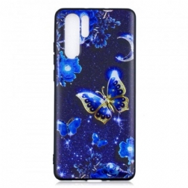 Θήκη Huawei P30 Pro Χρυσή Πεταλούδα