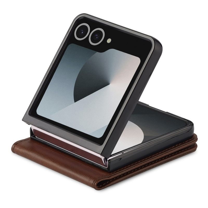 Δερματινη Θηκη Samsung Galaxy Z Flip 7 Θήκη Καρτών Lc.imeeke