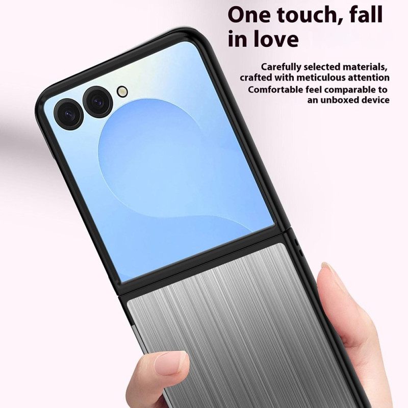 Κάλυμμα Samsung Galaxy Z Flip 7 Ανοξείδωτο Ατσάλι Σιλικόνης