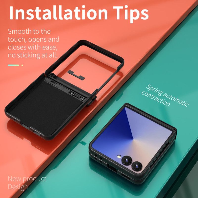 Κάλυμμα Samsung Galaxy Z Flip 7 Ανθεκτικό Δαχτυλίδι Σιλικόνης