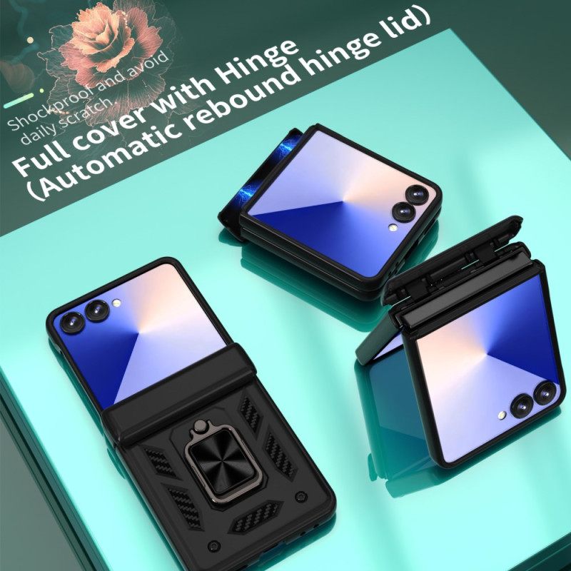 Κάλυμμα Samsung Galaxy Z Flip 7 Ανθεκτικό Δαχτυλίδι Σιλικόνης