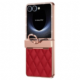 Κάλυμμα Samsung Galaxy Z Flip 7 Βάση Δαχτυλιδιού Και Προστατευτικό Πίσω Οθόνης