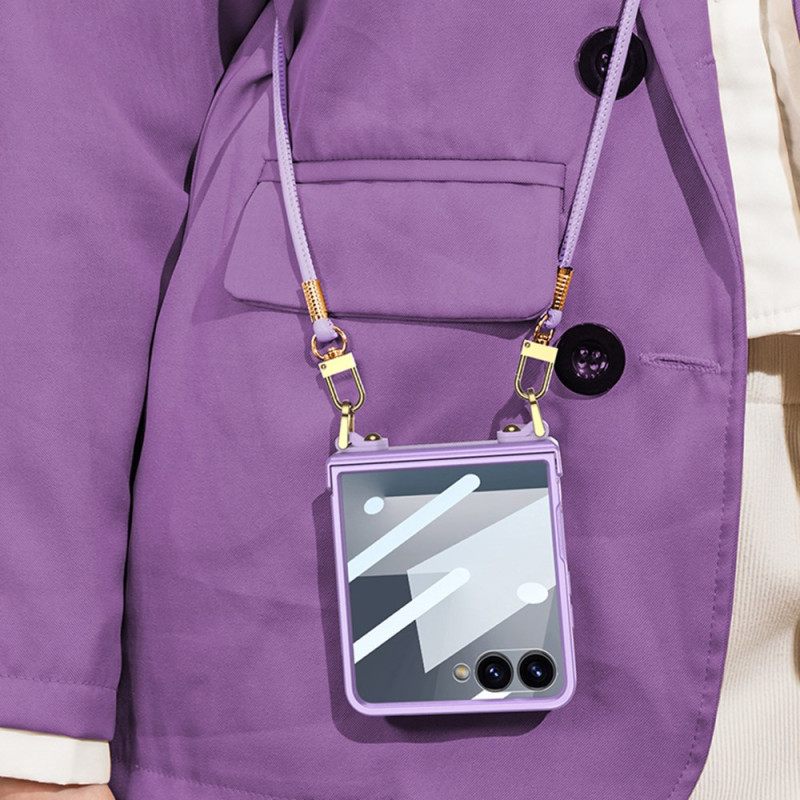 Κάλυμμα Samsung Galaxy Z Flip 7 Βραχιόλι Με Κορδόνι
