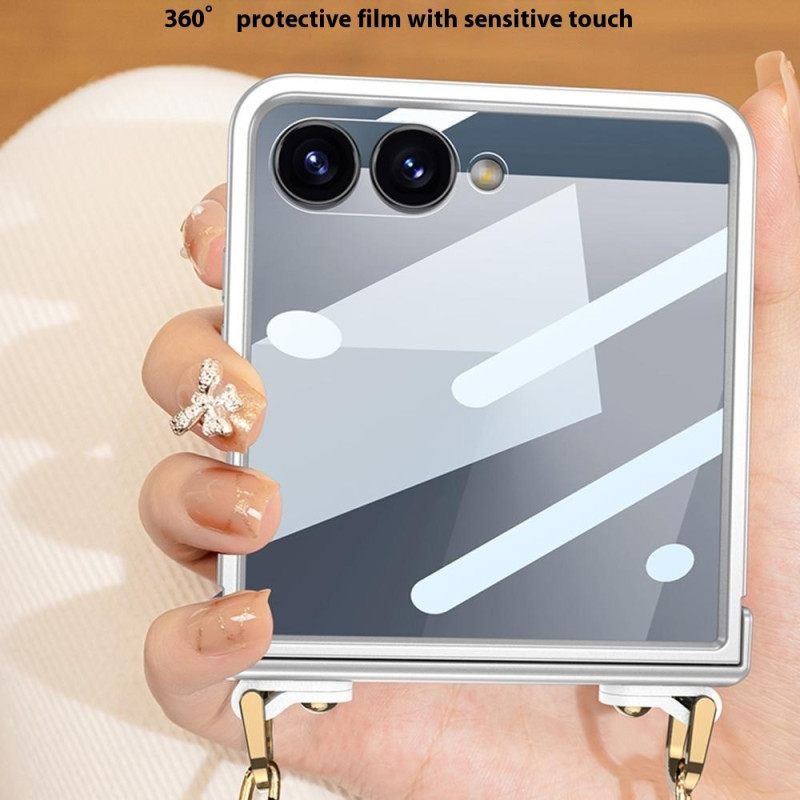 Κάλυμμα Samsung Galaxy Z Flip 7 Βραχιόλι Με Κορδόνι