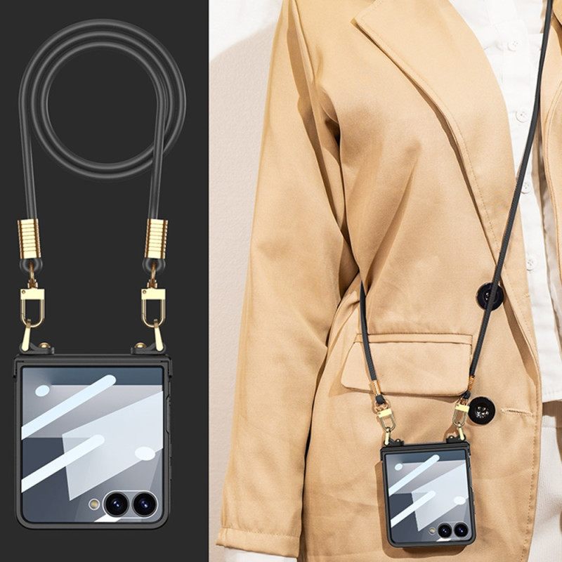 Κάλυμμα Samsung Galaxy Z Flip 7 Βραχιόλι Με Κορδόνι