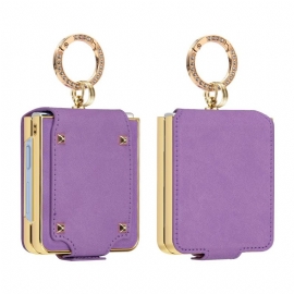 Κάλυμμα Samsung Galaxy Z Flip 7 Δαχτυλίδι Premium Σιλικόνης