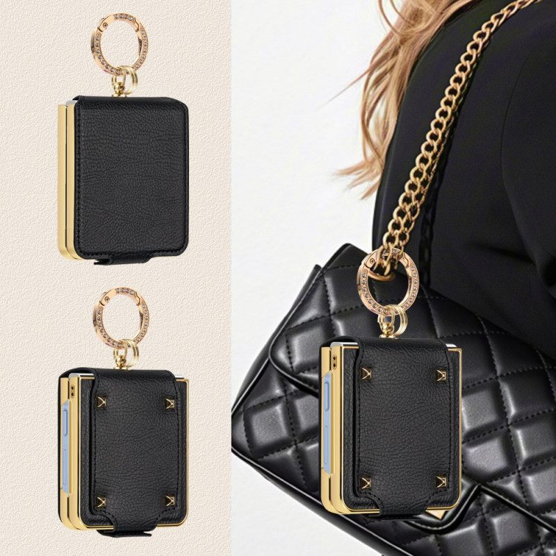 Κάλυμμα Samsung Galaxy Z Flip 7 Δαχτυλίδι Premium Σιλικόνης