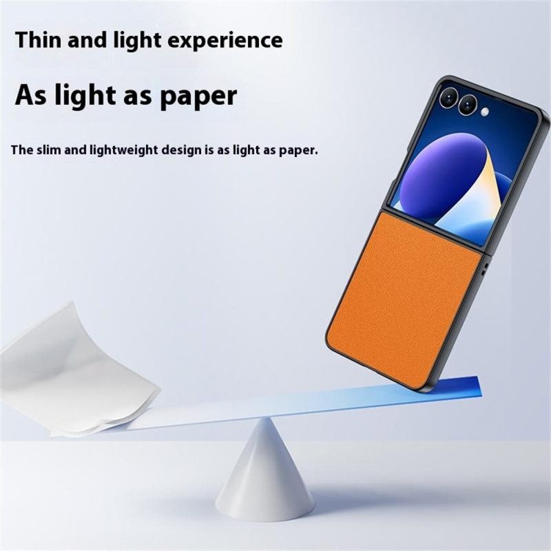 Κάλυμμα Samsung Galaxy Z Flip 7 Δερμάτινο Εφέ