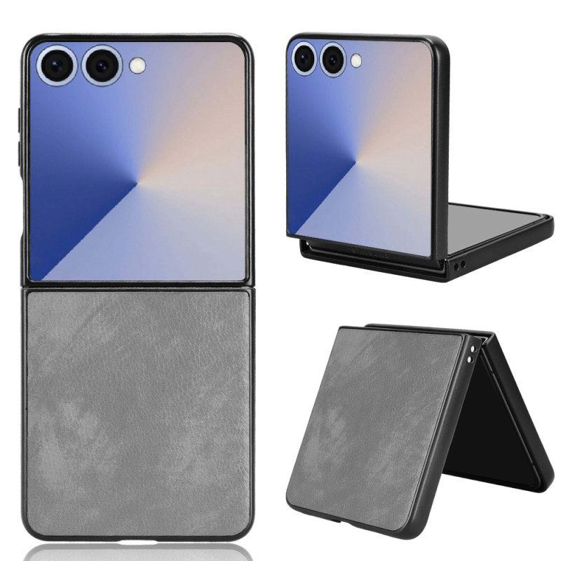 Κάλυμμα Samsung Galaxy Z Flip 7 Δερμάτινο Στυλ