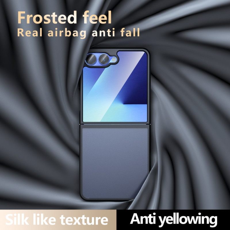 Κάλυμμα Samsung Galaxy Z Flip 7 Διαφανές Μαύρο Σιλικόνης