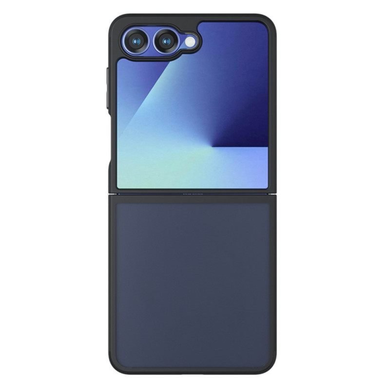 Κάλυμμα Samsung Galaxy Z Flip 7 Διαφανές Μαύρο Σιλικόνης