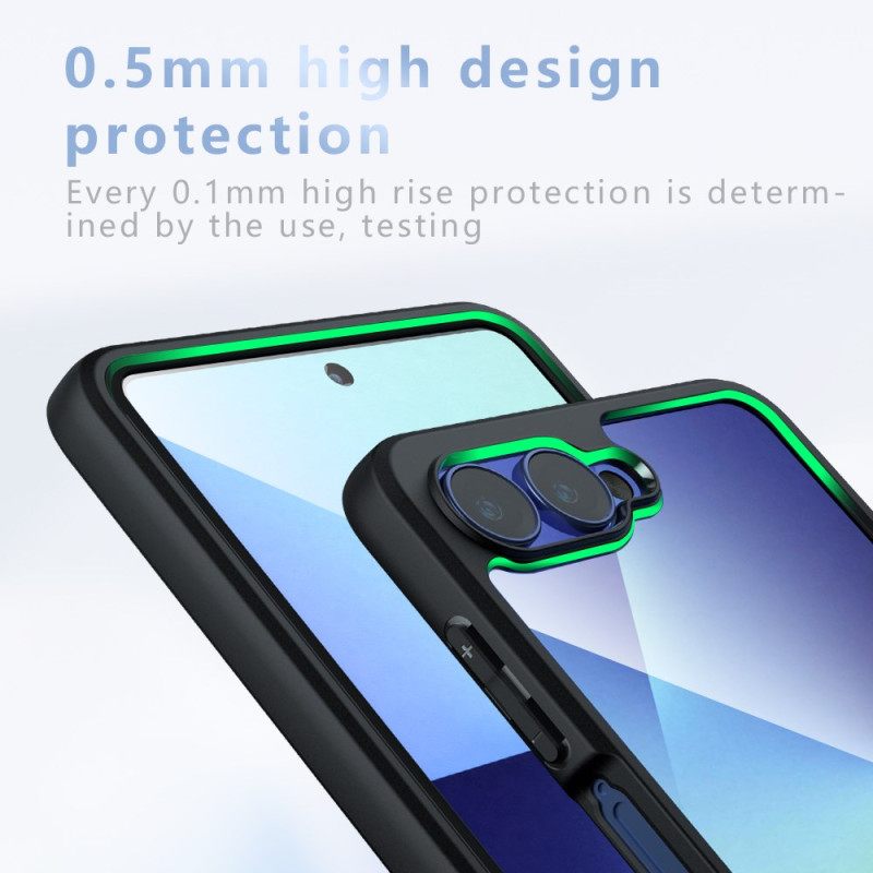 Κάλυμμα Samsung Galaxy Z Flip 7 Διαφανής Προστασία Από Τους Κραδασμούς Σιλικόνης