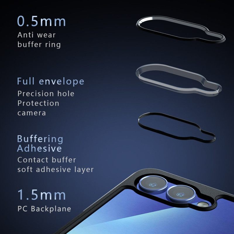 Κάλυμμα Samsung Galaxy Z Flip 7 Διαφανής Προστασία Από Τους Κραδασμούς Σιλικόνης