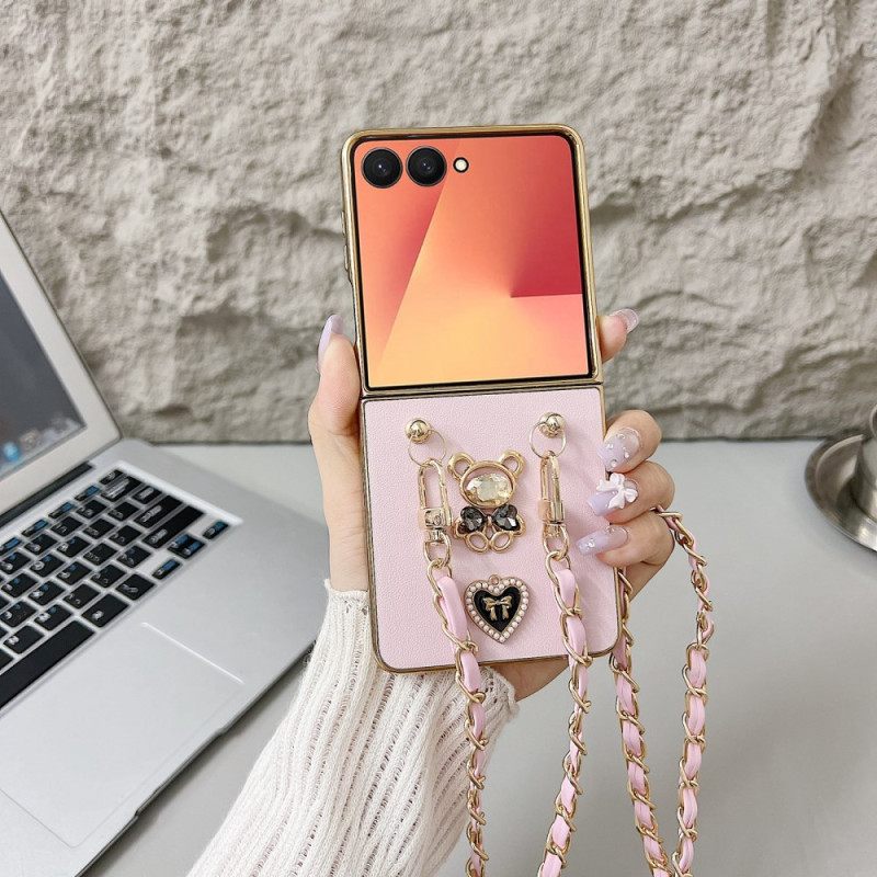 Κάλυμμα Samsung Galaxy Z Flip 7 Γούρι Και Λουράκι