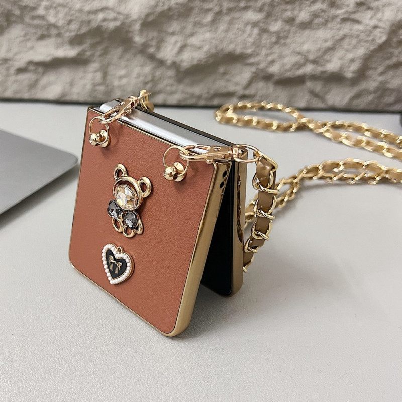 Κάλυμμα Samsung Galaxy Z Flip 7 Γούρι Και Λουράκι