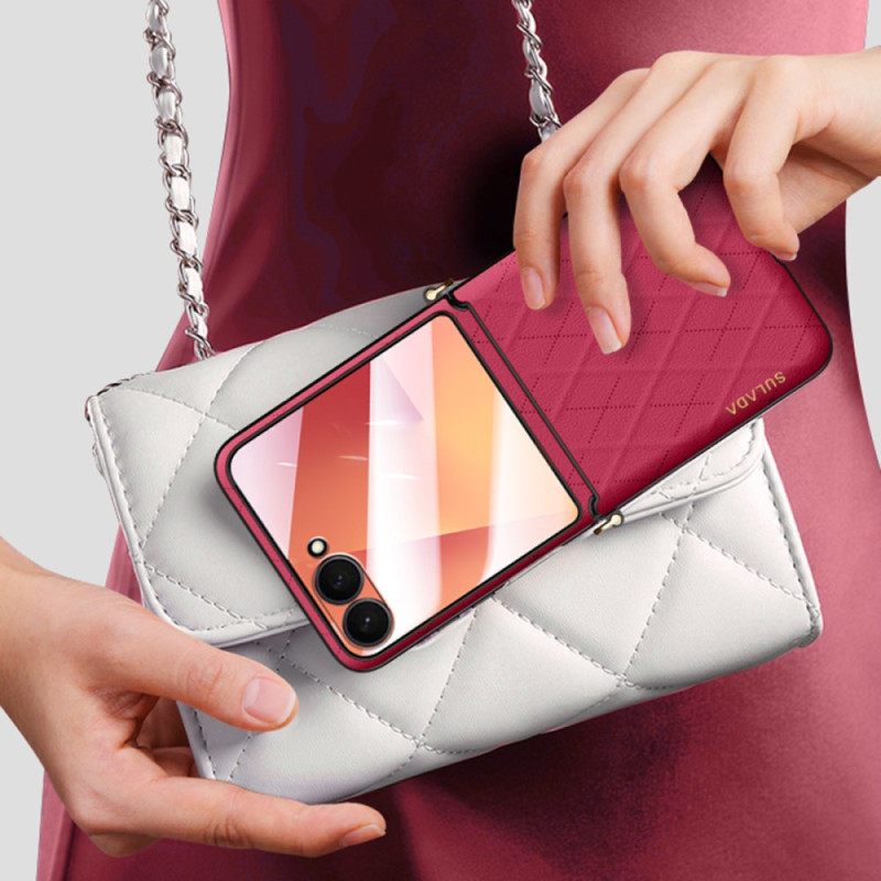 Κάλυμμα Samsung Galaxy Z Flip 7 Ιμάντας Ώμου Sulada