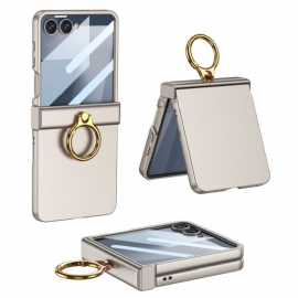 Κάλυμμα Samsung Galaxy Z Flip 7 Κλασική Θήκη Δαχτυλιδιού Gkk