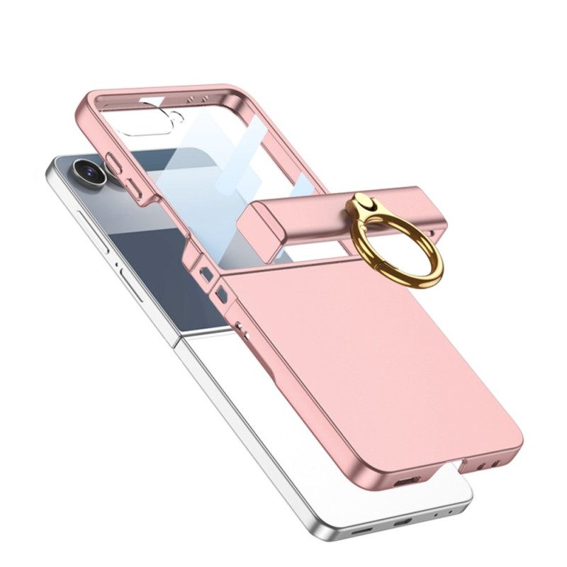Κάλυμμα Samsung Galaxy Z Flip 7 Κλασική Θήκη Δαχτυλιδιού Gkk