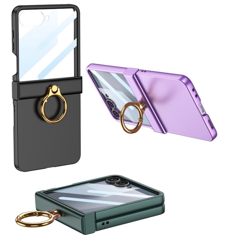 Κάλυμμα Samsung Galaxy Z Flip 7 Κλασική Θήκη Δαχτυλιδιού Gkk