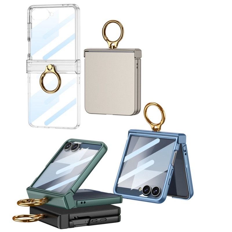 Κάλυμμα Samsung Galaxy Z Flip 7 Κλασική Θήκη Δαχτυλιδιού Gkk