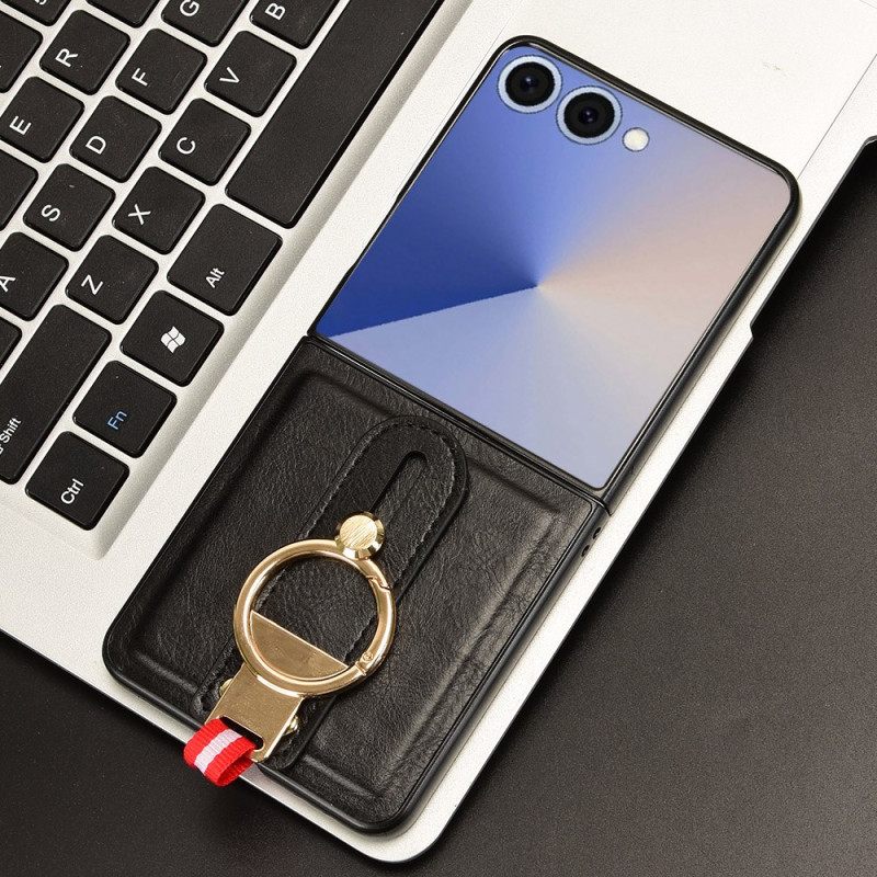 Κάλυμμα Samsung Galaxy Z Flip 7 Λουράκι Καρπού Και Θήκη