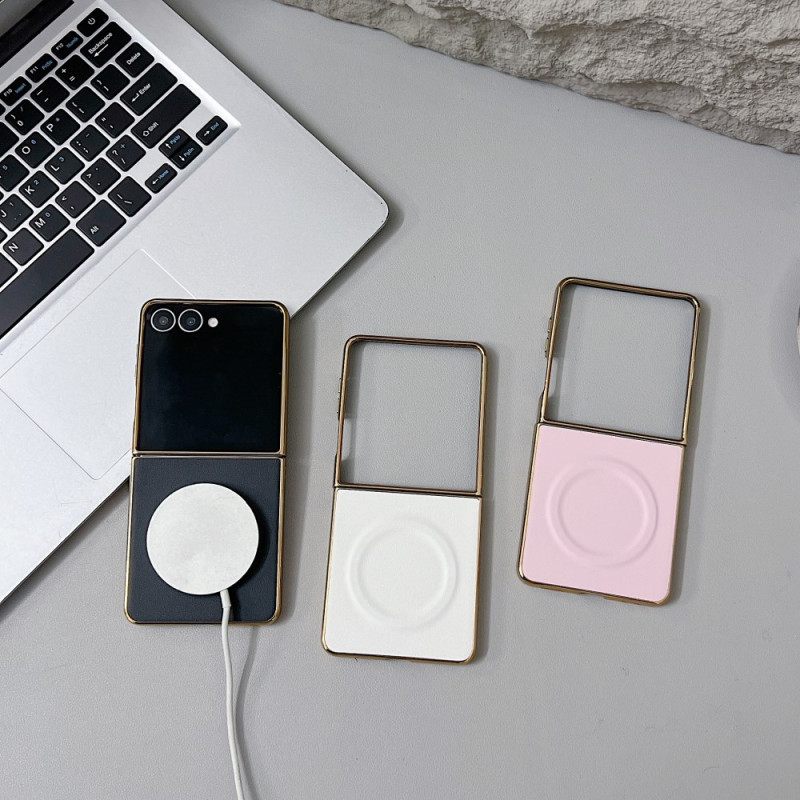 Κάλυμμα Samsung Galaxy Z Flip 7 Μαγνητική Επιφάνεια Nappa