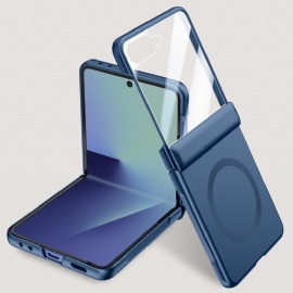 Κάλυμμα Samsung Galaxy Z Flip 7 Μαγνητική Με Μεταλλικό Εφέ