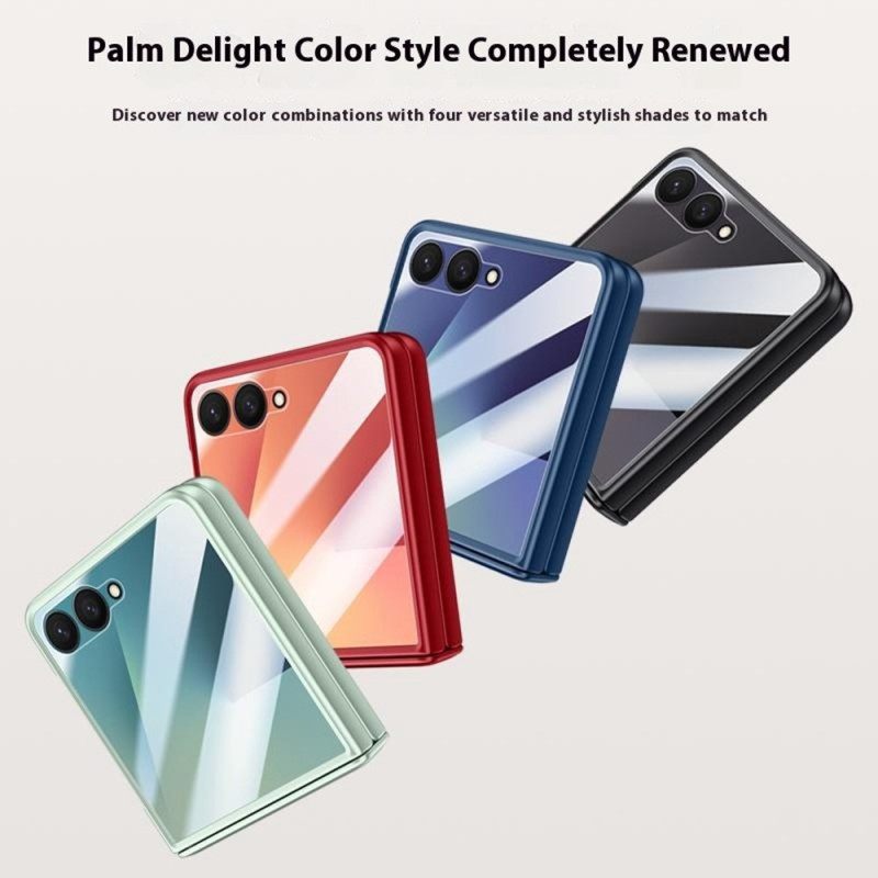 Κάλυμμα Samsung Galaxy Z Flip 7 Μαγνητική Με Μεταλλικό Εφέ