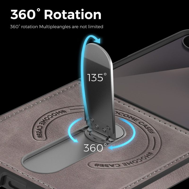 Κάλυμμα Samsung Galaxy Z Flip 7 Μαγνητική Με Περιστρεφόμενη Βάση