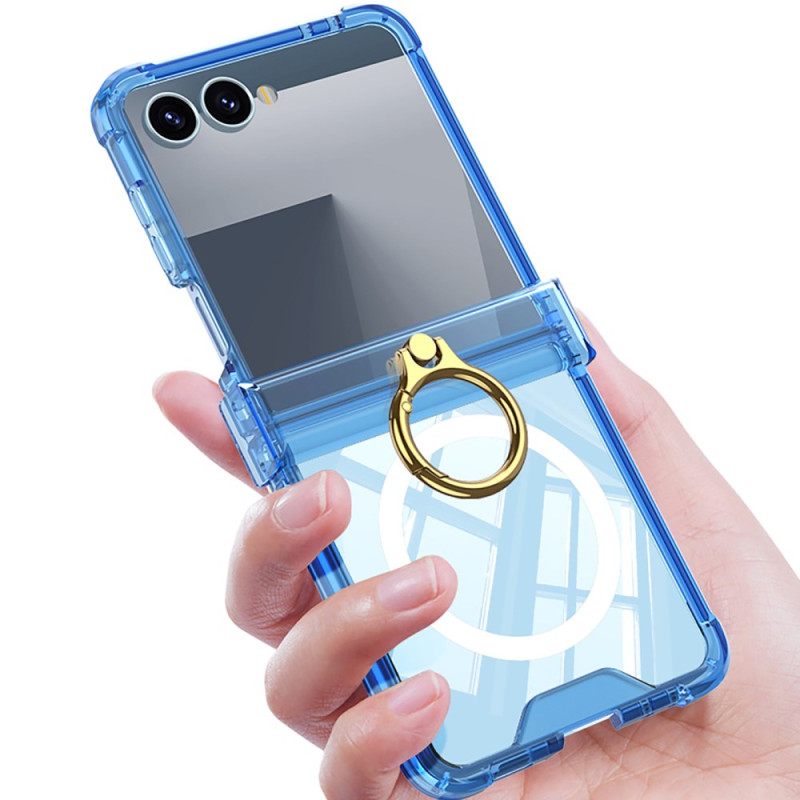 Κάλυμμα Samsung Galaxy Z Flip 7 Μαγνητική Με Θήκη Δαχτυλιδιού