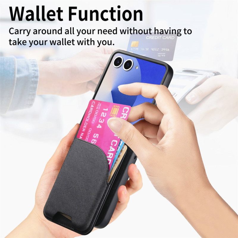 Κάλυμμα Samsung Galaxy Z Flip 7 Μαγνητική Με Θήκη Και Αποσπώμενη Θήκη Για Κάρτες