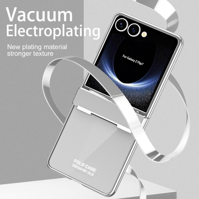Κάλυμμα Samsung Galaxy Z Flip 7 Μεταλλικό Σχεδιασμός Κατά Των Δακτυλικών Αποτυπωμάτων