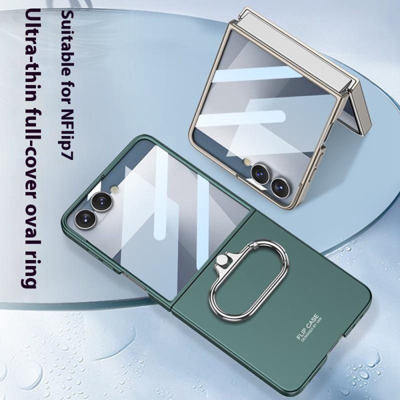 Κάλυμμα Samsung Galaxy Z Flip 7 Οβάλ Βάση Gkk Σιλικόνης