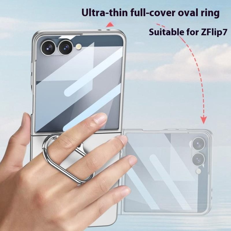 Κάλυμμα Samsung Galaxy Z Flip 7 Οβάλ Βάση Gkk Σιλικόνης