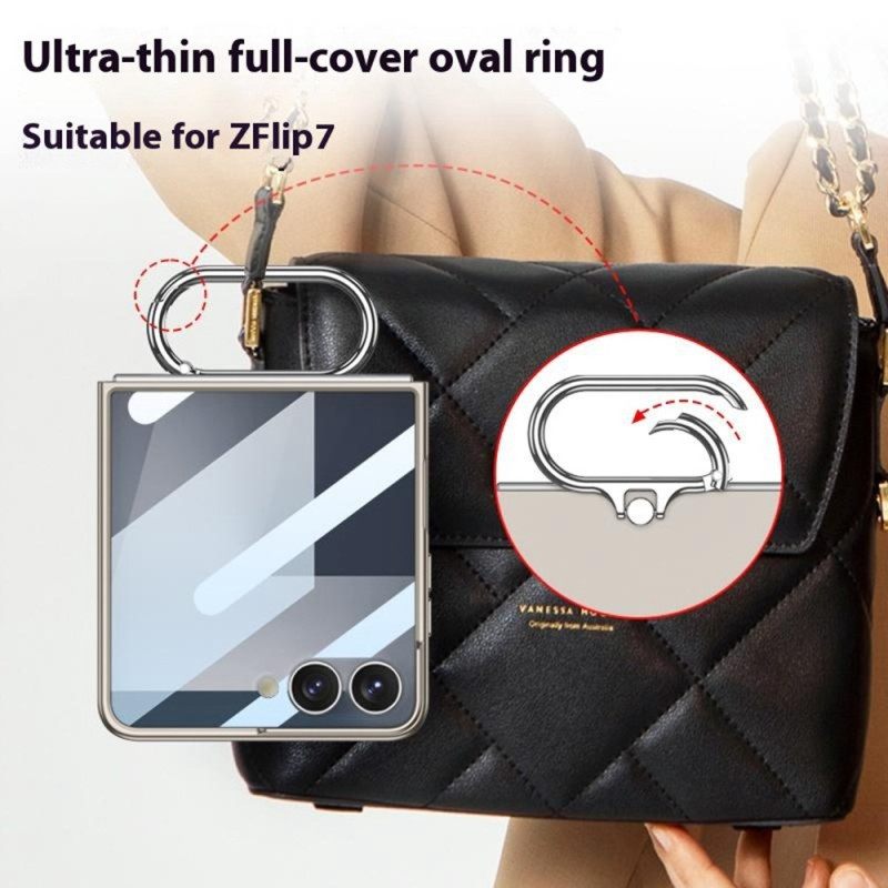 Κάλυμμα Samsung Galaxy Z Flip 7 Οβάλ Βάση Gkk Σιλικόνης